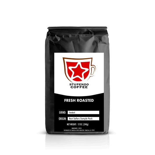 Stupendo Coffee ☕ Sample Pack: 6Bean, Cowboy, Breakfast, Peru, Mexico, Bali